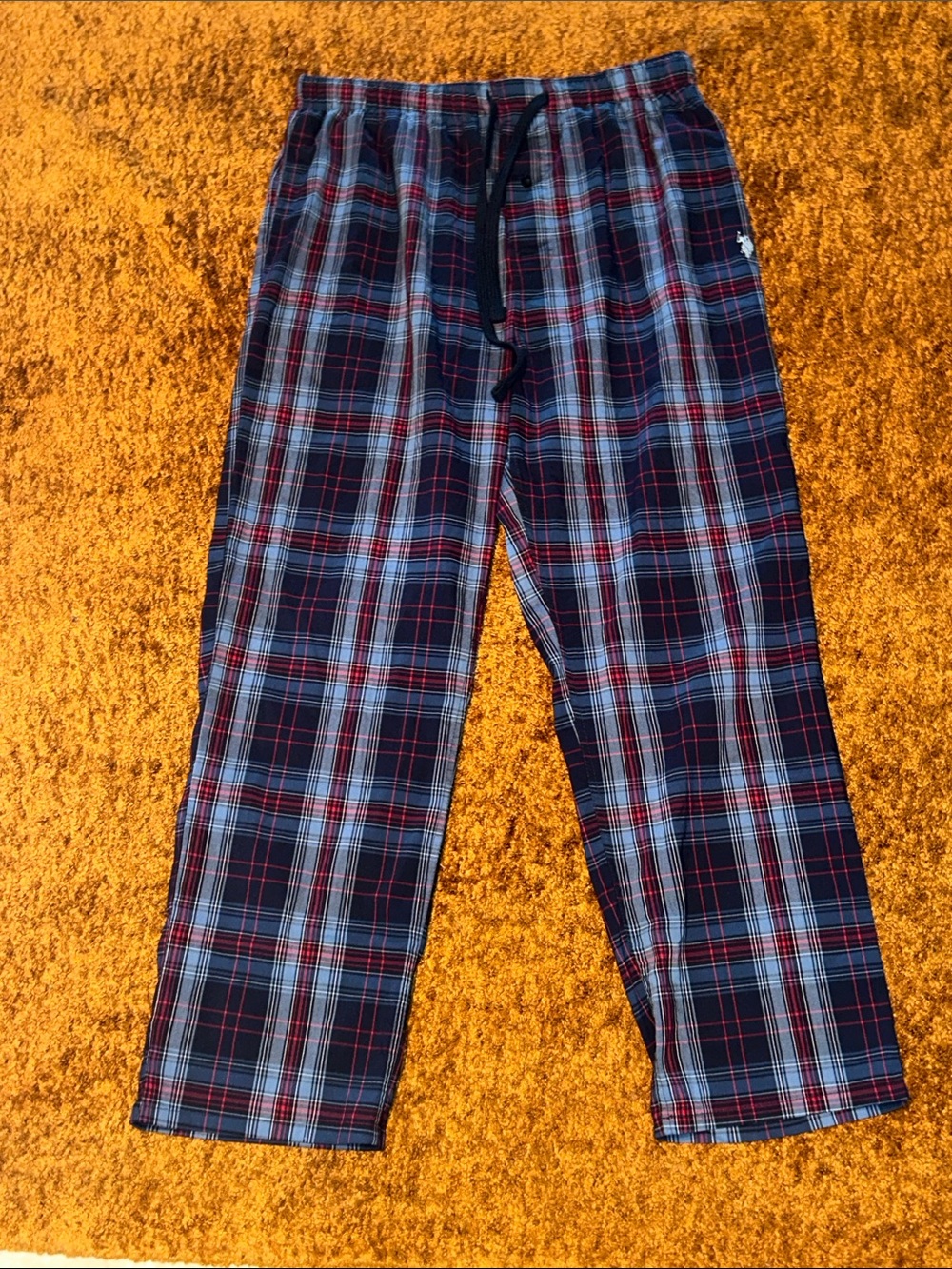 U.S. Polo Assn. Navy, Red and Light Blue Pajama